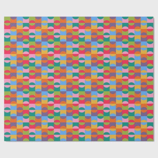 ‘Harlequin’ wrapping paper  Geschenkpapier (Flach)