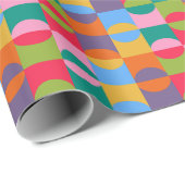‘Harlequin’ wrapping paper  Geschenkpapier (Rolleneckpunkt)