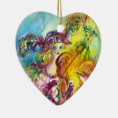 HARLEQUINA SPIELVIOLIN MIT CAT KERAMIKORNAMENT (Rechts)