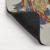 Harley 4205 f.366 turnierende Ritter, c.1445 Mousepad (Ecke)
