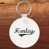 Harley Classic Style Name Schlüsselanhänger (Vorderseite)