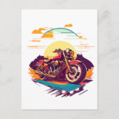 Harley-Davidson 1 Postkarte (Vorderseite)