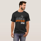 Harley-Davidson FXDX und FXDXI Super Glide Sport T-Shirt (Vorne ganz)