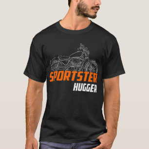 Harley-Davidson Sportster XLH 883 Hugger 1987-2003 T-Shirt