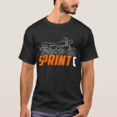 Harley-Davidson Sprint C 1965-1966 T-Shirt (Vorderseite)