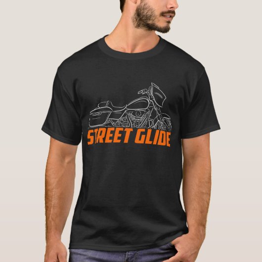 Harley-Davidson Street Glide FLHX 2024 T-Shirt (Vorderseite)