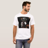 Harley die Piratenkatze T-Shirt (Vorne ganz)