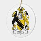 Harley Familienwappen Keramik Ornament (Links)