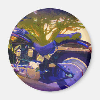 Harley-FatBoy-1998 Motorrad Magnet