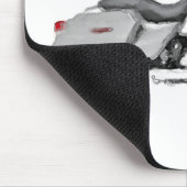 Harley FLHX Straßen-Gleiten-handgemalte Mousepad (Ecke)