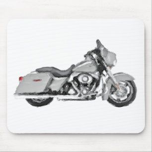 Harley FLHX Straßen-Gleiten-handgemalte Mousepad