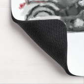 Harley FLSTFB fetter Jungen-handgemalte Mousepad (Ecke)