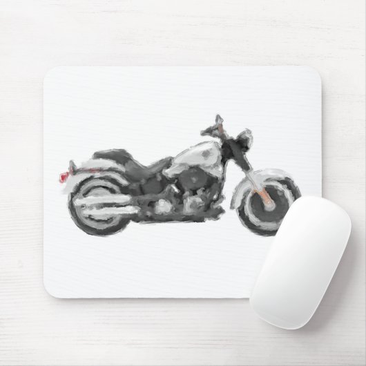 Harley FLSTFB fetter Jungen-handgemalte Mousepad (Mit Mouse)