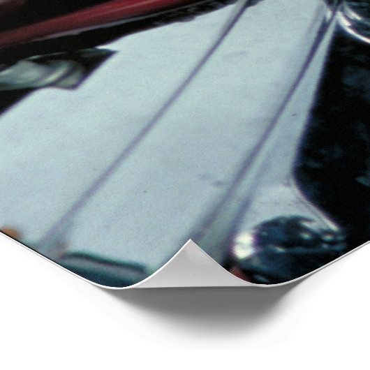 Harley Fuel Tank - S.D. Poster (Ecke)