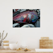 Harley Fuel Tank - S.D. Poster (Küche)
