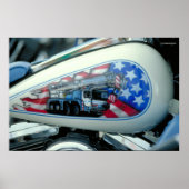 Harley Fuel Tank - S.D. Poster (Vorne)