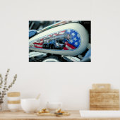 Harley Fuel Tank - S.D. Poster (Küche)