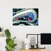 Harley Fuel Tank - S.D. Poster (Heimbüro)