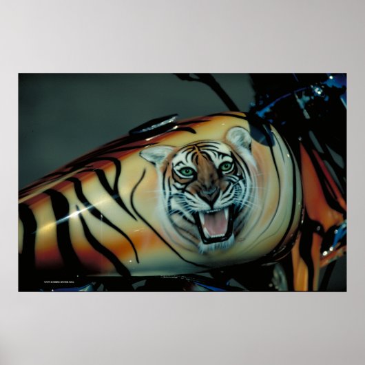 Harley Fuel Tank - S.D. Poster (Vorne)