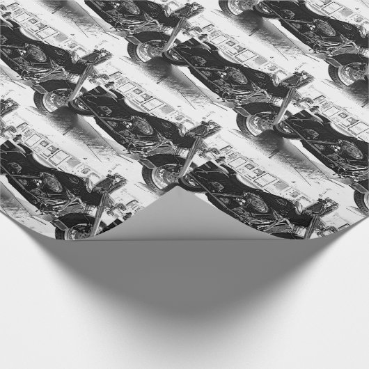 Harley Geschenkpapier (Ecke)