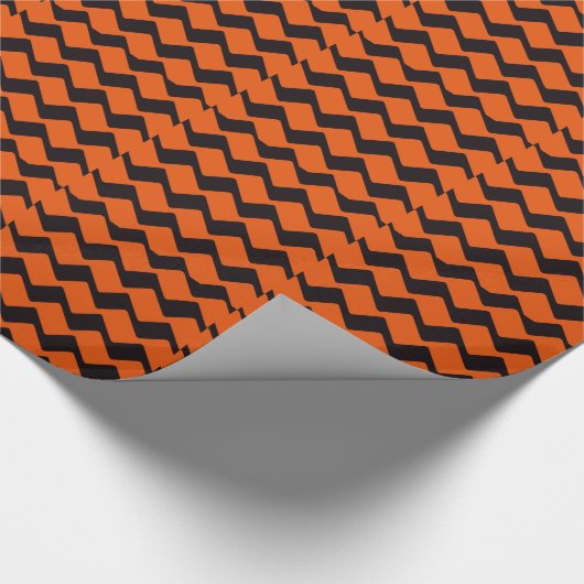 Harley gewellte Sparren Geschenkpapier (Ecke)