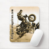 Harley Hügel-Aufstieg Mousepad (Mit Mouse)