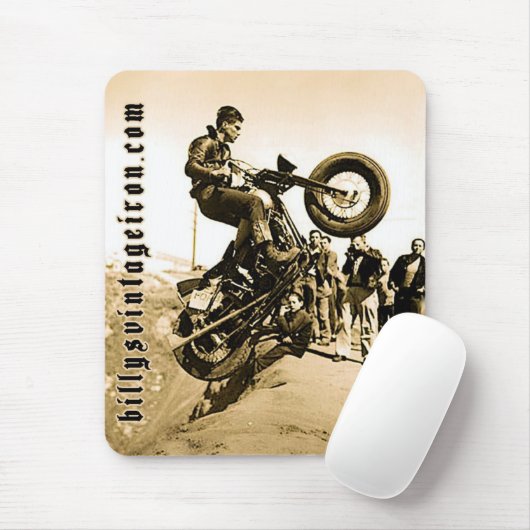 Harley Hügel-Aufstieg Mousepad (Mit Mouse)