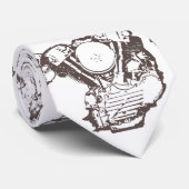 Harley Knucklehead Krawatte (Gerollt)