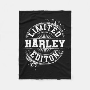 Harley Lügen Edition Lustiger Persönlicher Name Wi Fleecedecke