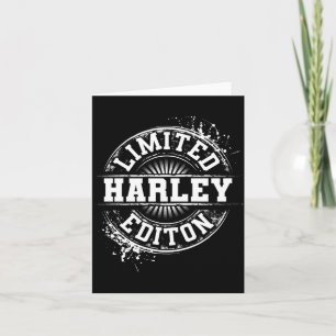 Harley Lügen Edition Lustiger Persönlicher Name Wi Karte