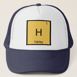 Harley Name Chemie Element Periodensystem Truckerkappe