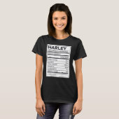 Harley Nutrition Information Problem lösen T-Shirt (Vorne ganz)