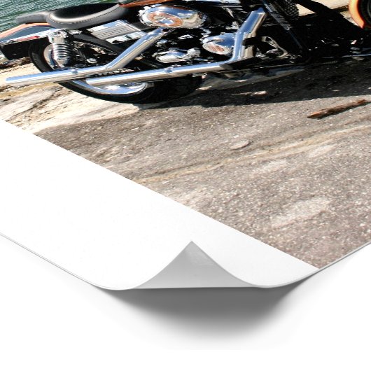 Harley Pics 040 Poster (Ecke)