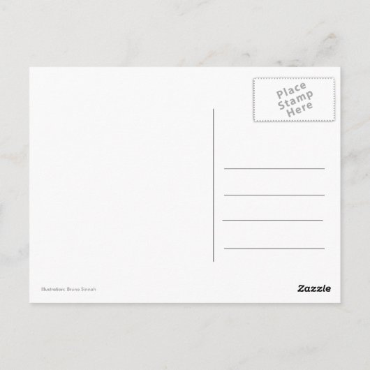 Harley Postkarte (Rückseite)