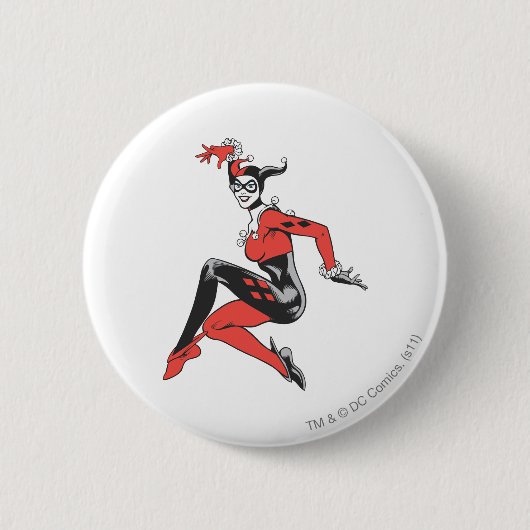 Harley Quinn 1 Button (Vorderseite)