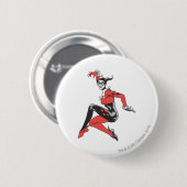 Harley Quinn 1 Button (Vorne & Hinten)