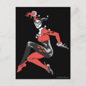 Harley Quinn 1 Postkarte (Vorderseite)