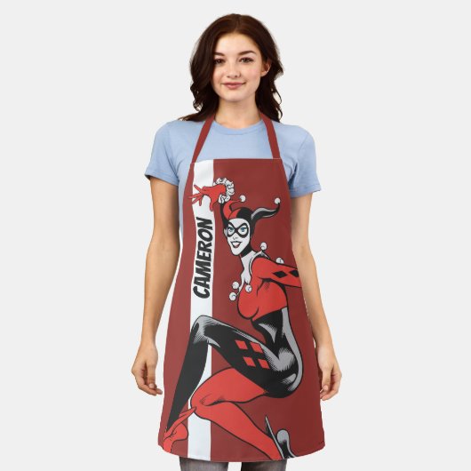 Harley Quinn 1 Schürze (Getragen)