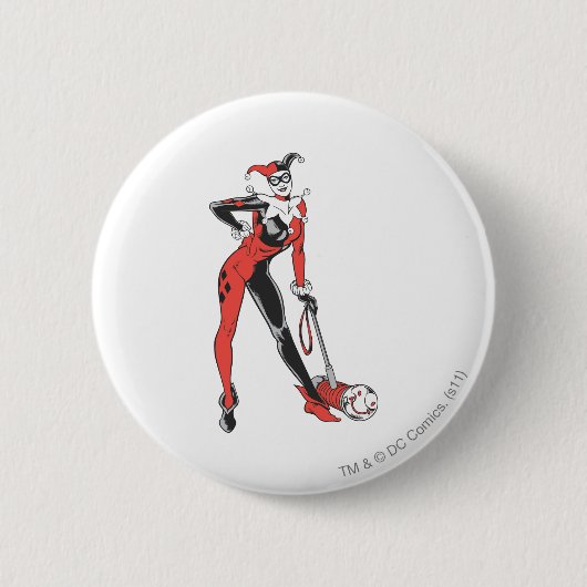 Harley Quinn 2 Button (Vorderseite)