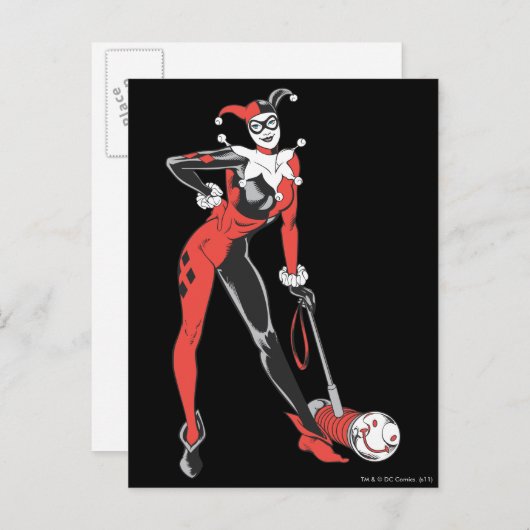 Harley Quinn 2 Postkarte (Vorne/Hinten)