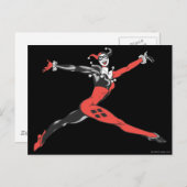 Harley Quinn 3 Postkarte (Vorne/Hinten)