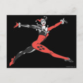 Harley Quinn 3 Postkarte (Vorderseite)