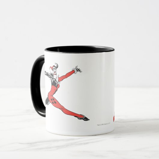 Harley Quinn 3 Tasse (Vorderseite Links)