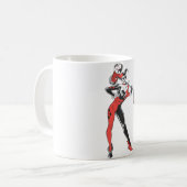 Harley Quinn 4 Kaffeetasse (Vorderseite Links)