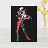 Harley Quinn 4 Karte (Gelbe Blume)