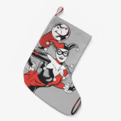 Harley Quinn 4 Kleiner Weihnachtsstrumpf (Vorderansicht (hängend))
