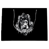 Harley Quinn Abzeichen Große Geschenktüte (Vorderseite)