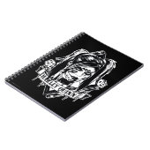 Harley Quinn Abzeichen Notizblock (Linke Seite)