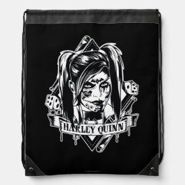 Harley Quinn Abzeichen Turnbeutel