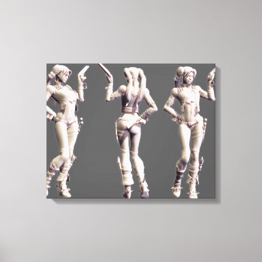 Harley Quinn Alternate 2 Leinwanddruck (Vorderseite)